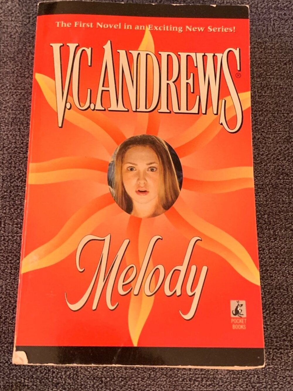 V.C. Andrews "Melody" Paperback Novel First Edition Pocket Books